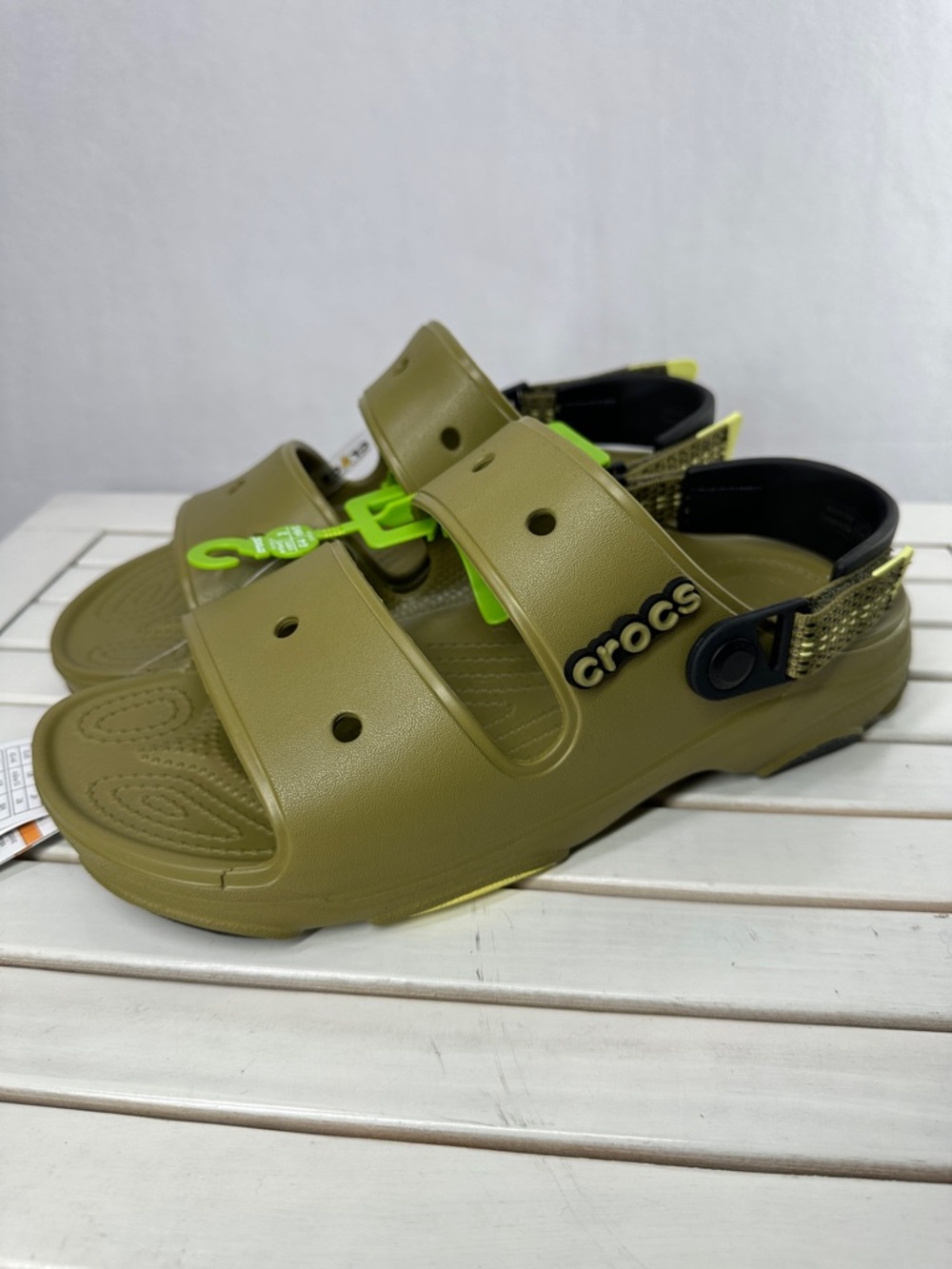 New CROCS Classic All Terrain Sandals Size 10 - Picture 2 of 6